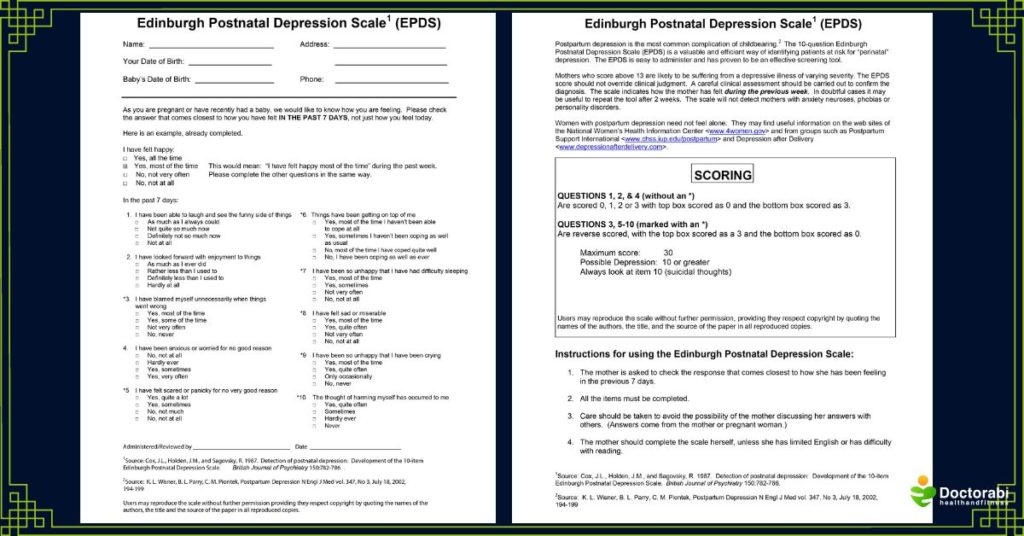 Edinburgh-Postnatal-Depression-Scale