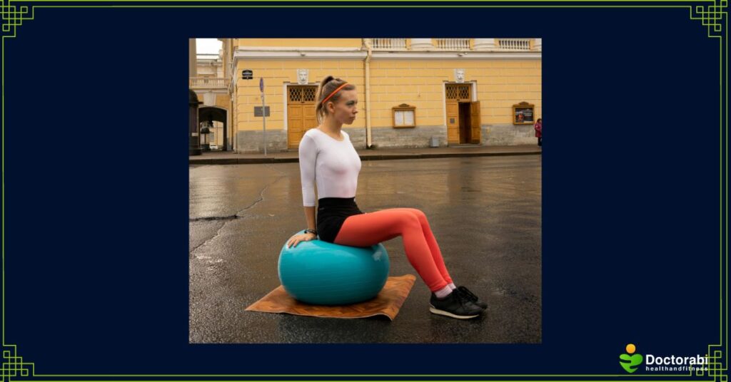 Exercise-Ball-Seated-Ball-Balance