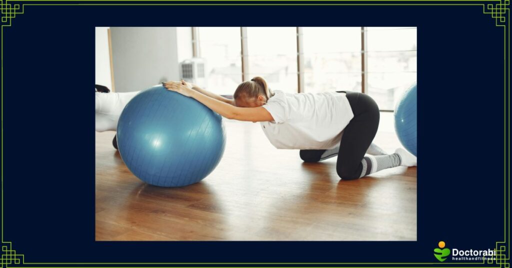 Exercise-Ball-Stretching